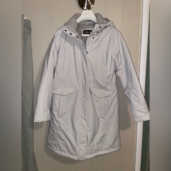 Woman’s Large Eddie Bauer Down Parka - Picture 1 of 7